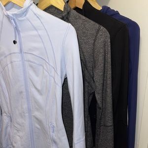Lululemon Define Jacket Luon (Pastel Blue, Size 6)